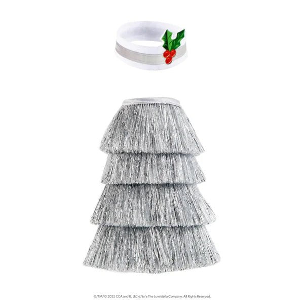 Claus Couture Tiny Tinsel Dress - DOLL ACCESSORIES/PRAMS - Beattys of Loughrea