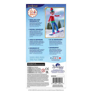 The Elf on the Shelf MagiFreez Swish and Sleigh Snowboard Set - DOLL ACCESSORIES/PRAMS - Beattys of Loughrea