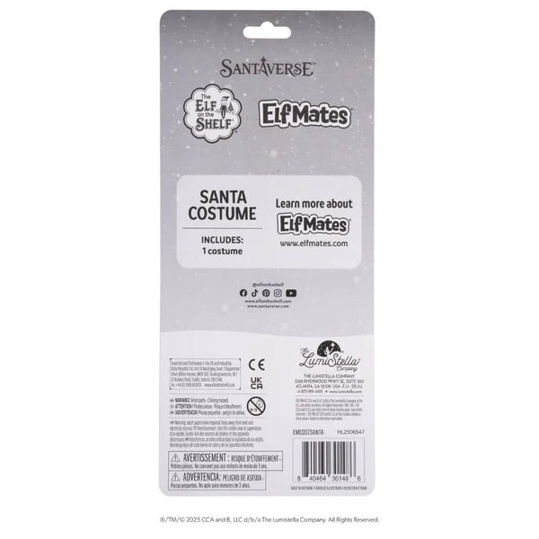 The Elf on the Shelf Elf Mates Costume - Santa - DOLL ACCESSORIES/PRAMS - Beattys of Loughrea