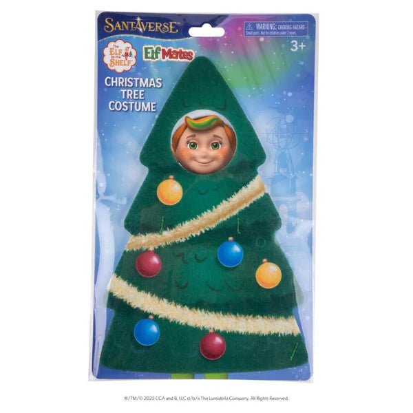 The Elf on the Shelf Elf Mates Costume - Christmas Tree - DOLL ACCESSORIES/PRAMS - Beattys of Loughrea