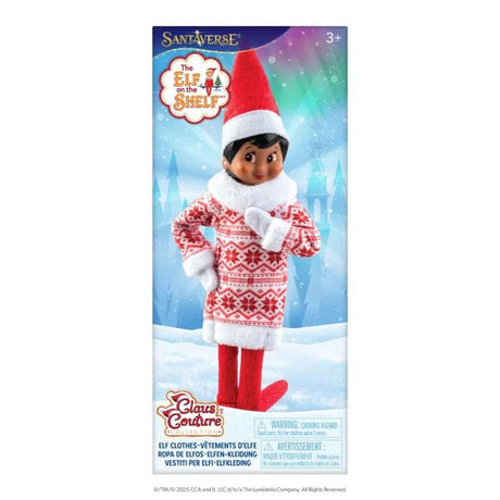 The Elf on the Shelf Claus Couture Sweater Dress - DOLL ACCESSORIES/PRAMS - Beattys of Loughrea