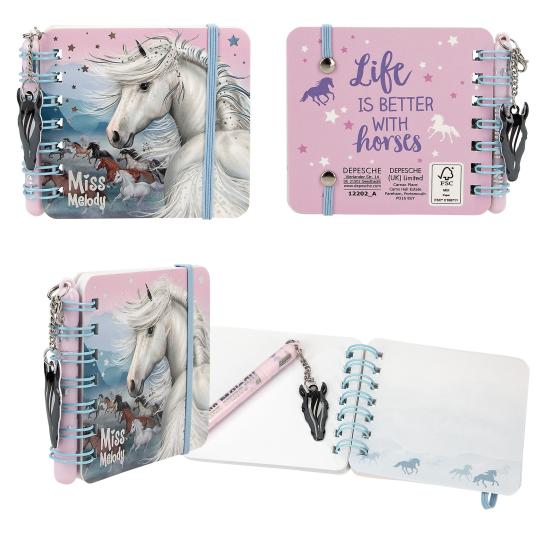 Miss Melody Notebook Assorted Styles - Beattys of Loughrea | www.beattys.ie