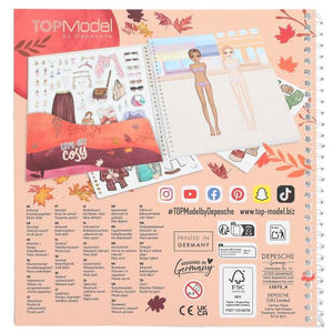 TOPModel Dress Me Up Stickerbook COSY - BOOKS - Beattys of Loughrea