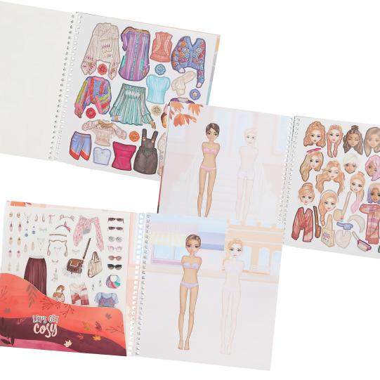 TOPModel Dress Me Up Stickerbook COSY - BOOKS - Beattys of Loughrea