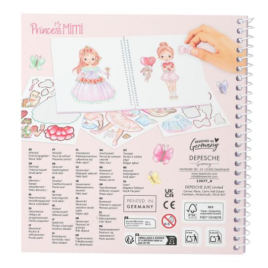 Princess Mimi Sticker Book Dress Me Up - BOOKS - Beattys of Loughrea