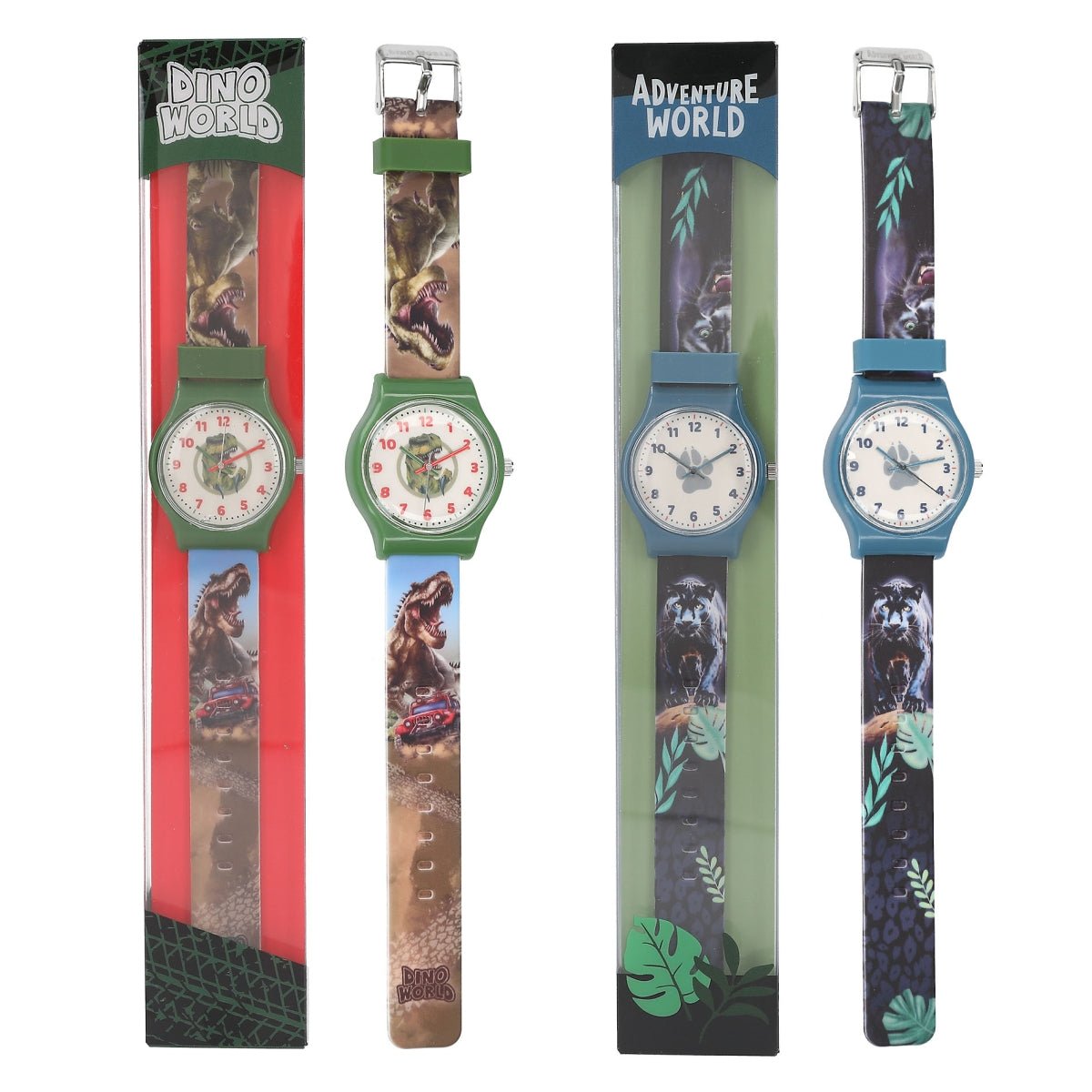 Dino World Silicone Watch Assorted Styles - JEWELLERY / HAIR ACCS - Beattys of Loughrea
