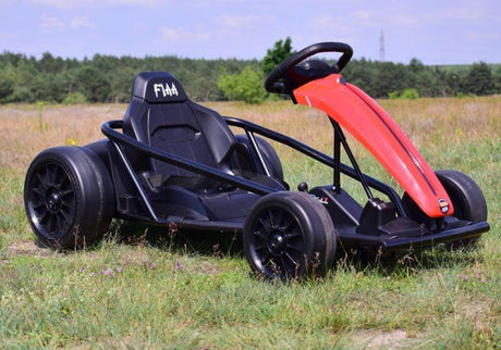 Drift Kart 24V Electric Ride On Go Kart with Upgraded 200w Motors - Red - Beattys of Loughrea | www.beattys.ie