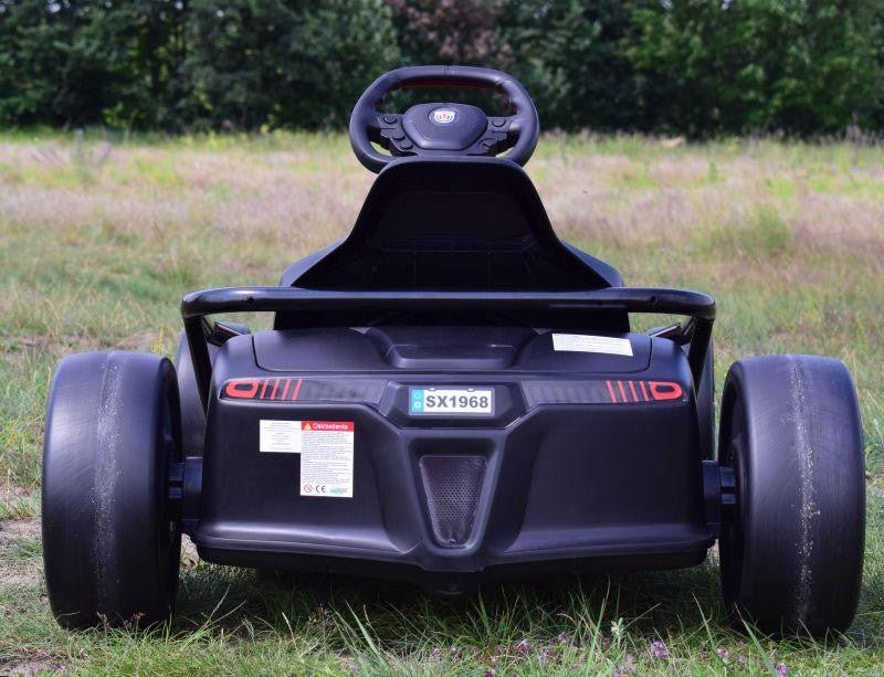 Drift Kart 24V Electric Ride On Go Kart with Upgraded 200w Motors - Red - Beattys of Loughrea | www.beattys.ie