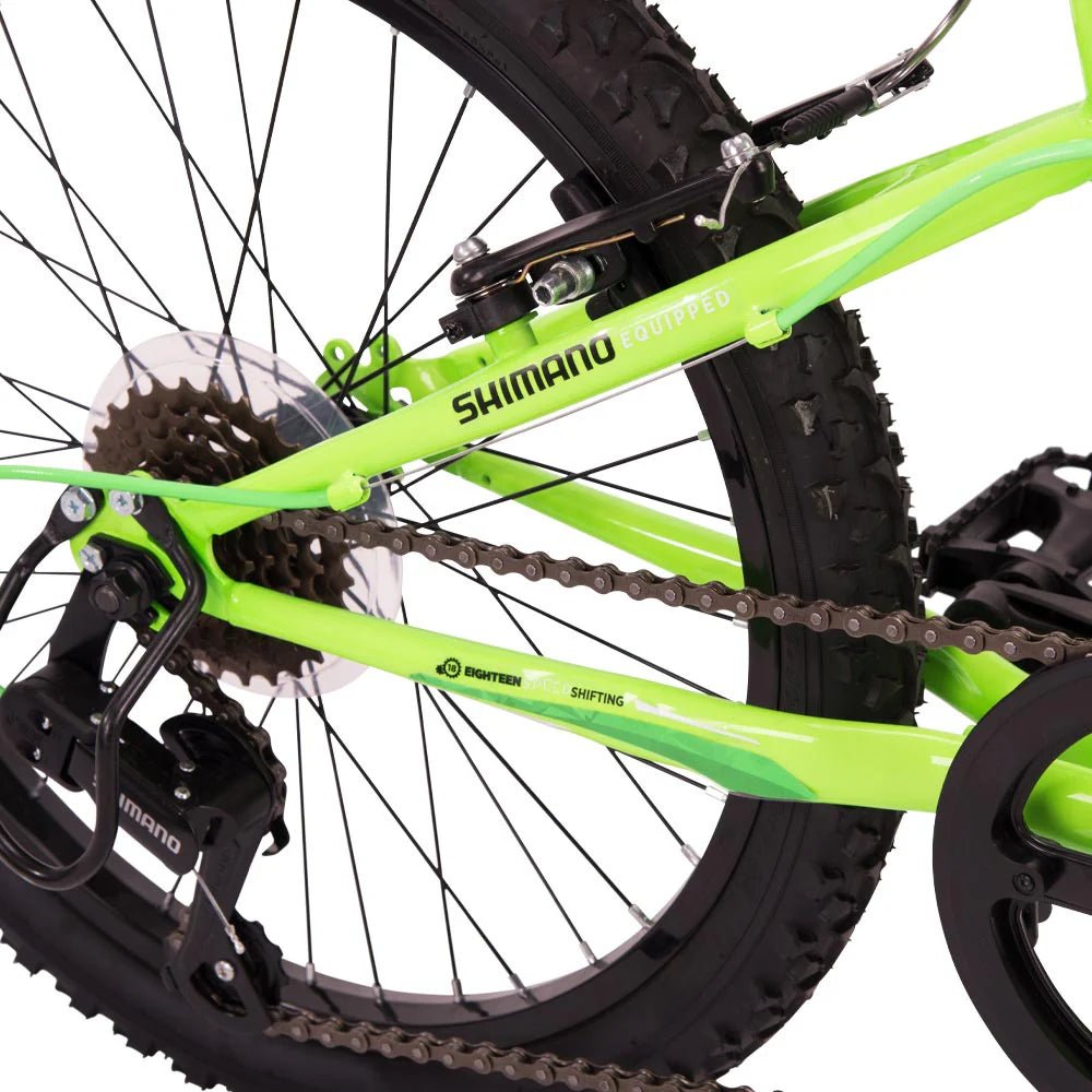 Huffy Extent 20" Bike - Antifreeze Green - BIKES - CHILDRENS - Beattys of Loughrea