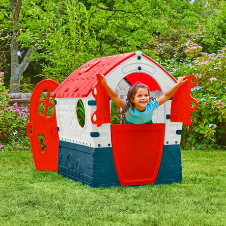 Dream House Twilight Playhouse - SWINGS/SLIDE OUTDOOR GAMES - Beattys of Loughrea