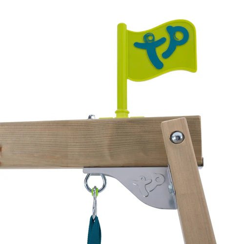 TP Forest Multiplay Single Wooden Swing & Slide Set - SWINGS/SLIDE OUTDOOR GAMES - Beattys of Loughrea