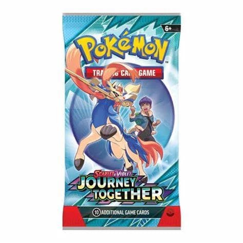 POKEMON TCG: SCARLET & VIOLET 9 - Journey Together Booster - HALLOWEEN, PKT MONEY, JOKE - Beattys of Loughrea