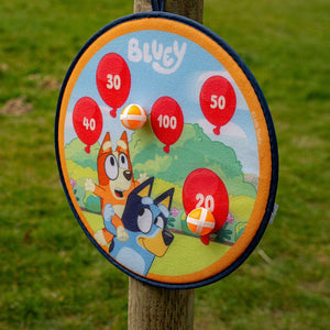 Bluey 4in1 Bumper Box Garden Games - SWINGS/SLIDE OUTDOOR GAMES - Beattys of Loughrea