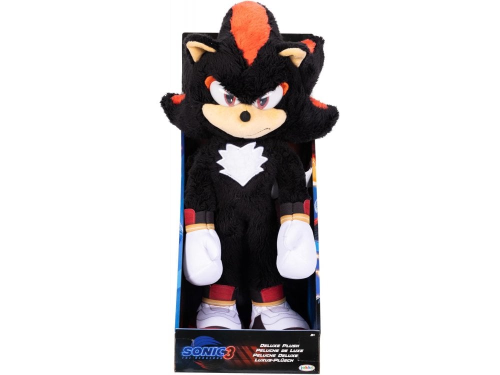Sonic 3 Movie Shadow Deluxe Plush 13" - A/M, TRANSFORMERS - Beattys of Loughrea