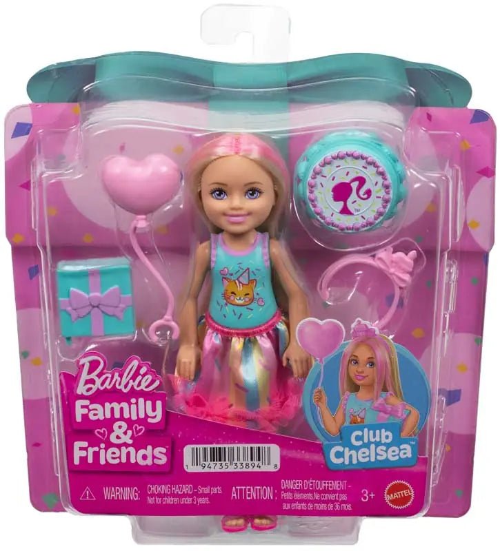 Barbie Chelsea Birthday Doll & Accessories - BARBIE - Beattys of Loughrea