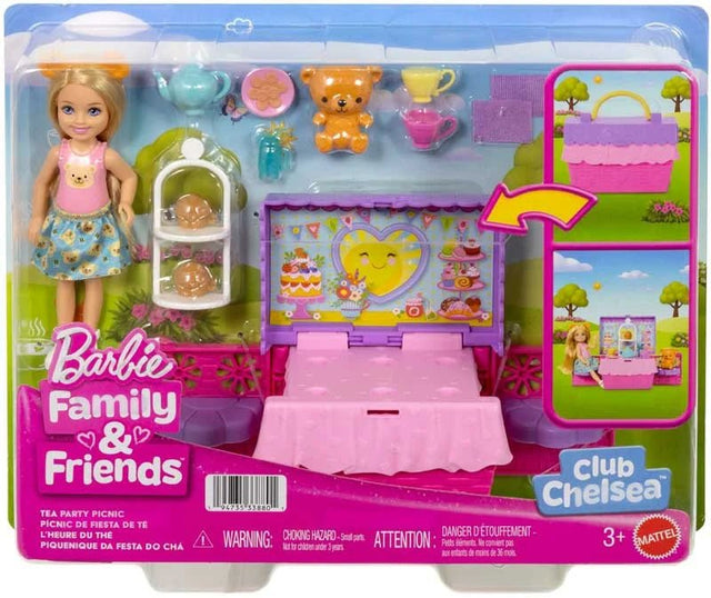 Barbie Club Chelsea Tea Party Picnic Playset - BARBIE - Beattys of Loughrea