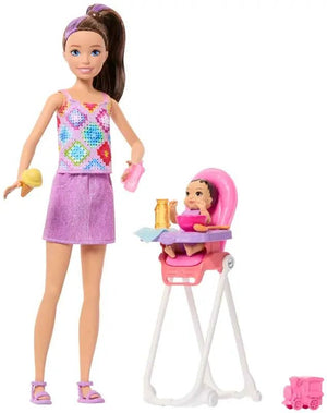 Barbie Family & Friends Skipper Babysitters Inc Highchair Playset - BARBIE - Beattys of Loughrea