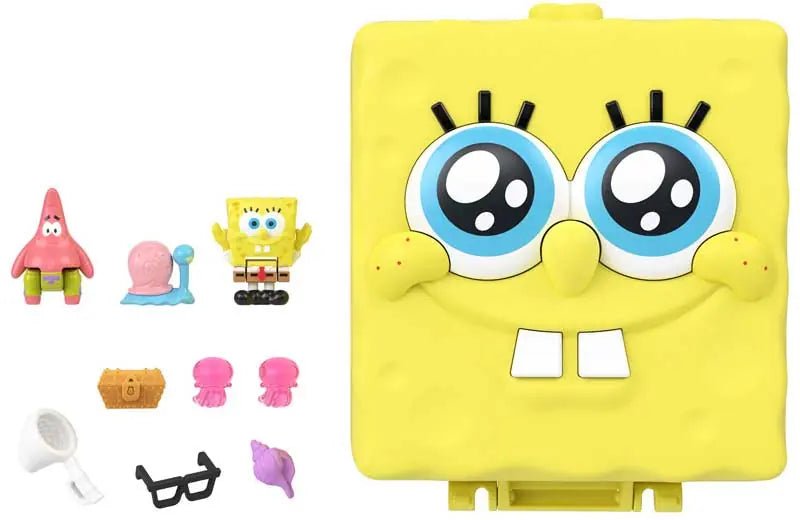Polly Pocket SpongeBob SquarePants Compact - DOLLS - Beattys of Loughrea