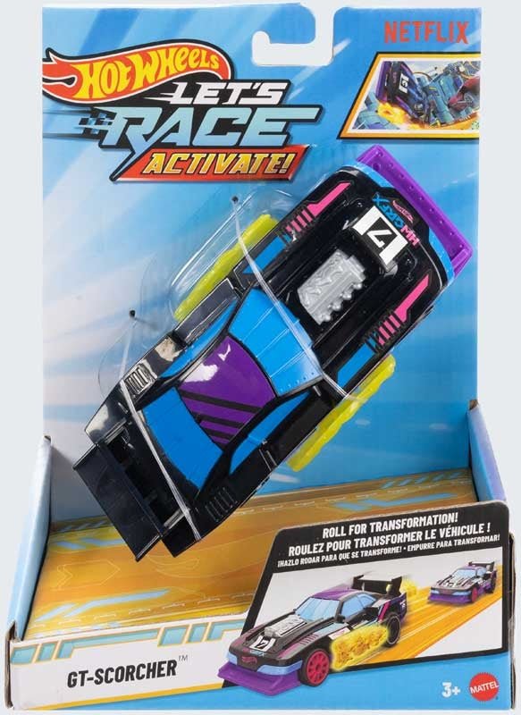 Hot Wheels Lets Race Power Activated Assorted Styles - CARS/GARAGE/TRAINS - Beattys of Loughrea