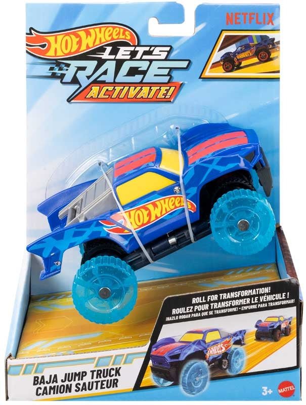 Hot Wheels Lets Race Power Activated Assorted Styles - CARS/GARAGE/TRAINS - Beattys of Loughrea