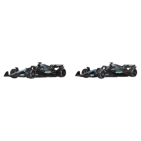 Hot Wheels Premium Formula 1 2-Pack: Mercedes-AMG PETRONAS Team (Russell & Antonelli) - CARS/GARAGE/TRAINS - Beattys of Loughrea