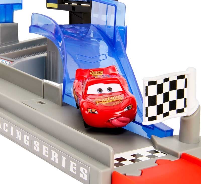 Disney/Pixar Cars Piston Cup Stunting Speedway Playset - CARS/GARAGE/TRAINS - Beattys of Loughrea