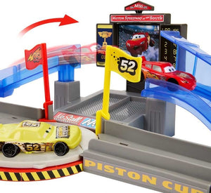 Disney/Pixar Cars Piston Cup Stunting Speedway Playset - CARS/GARAGE/TRAINS - Beattys of Loughrea