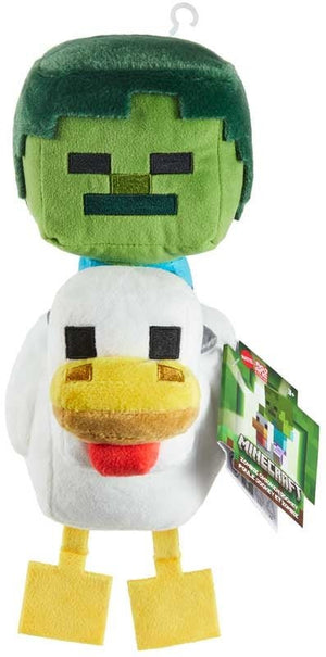 Minecraft 8 Inch Deluxe Plush Chicken Jockey - A/M, TRANSFORMERS - Beattys of Loughrea