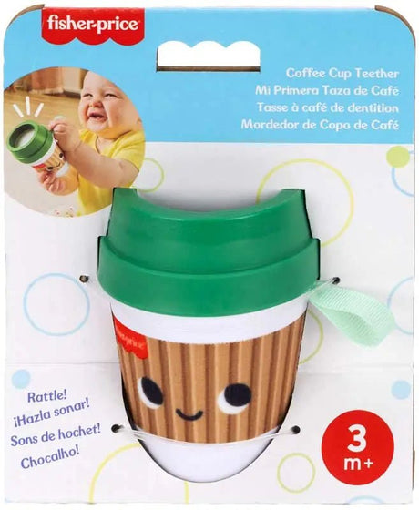 Fisher Price Mini Me Moments Coffee Cup Teether - BABY TOYS - Beattys of Loughrea