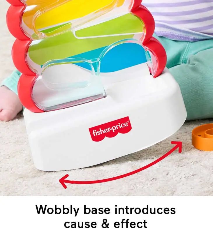 Fisher Price Drop Through Rock A Stack - BABY TOYS - Beattys of Loughrea