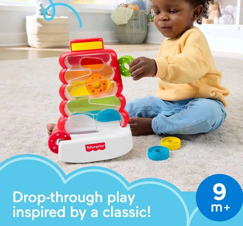 Fisher Price Drop Through Rock A Stack - BABY TOYS - Beattys of Loughrea