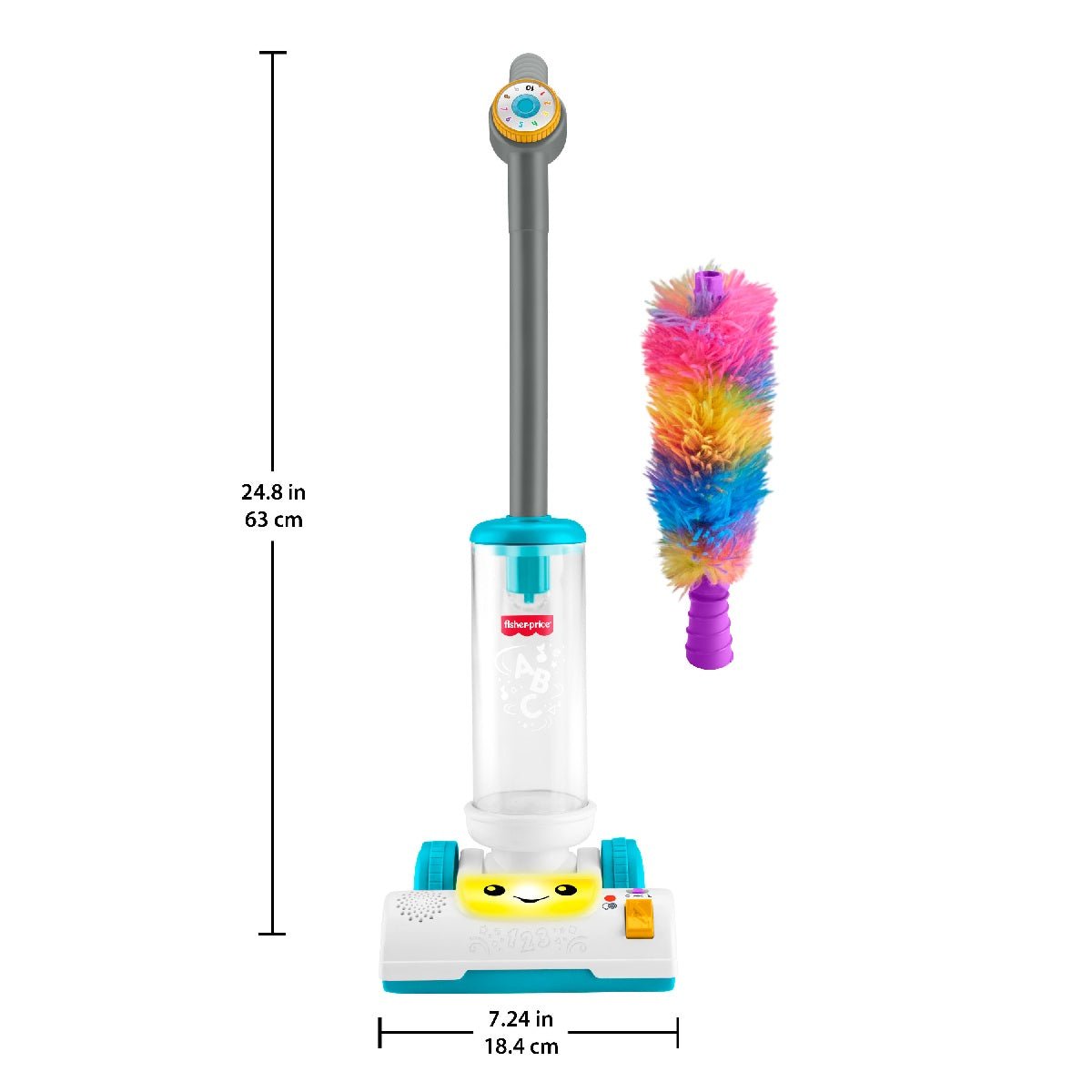 Fisher-Price Laugh & Learn 2-in-1 Vacuum - BABY TOYS - Beattys of Loughrea