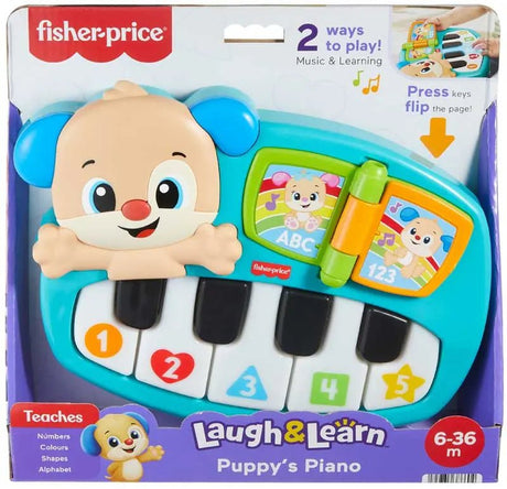Fisher Price Laugh & Learn Puppy's Piano - BABY TOYS - Beattys of Loughrea