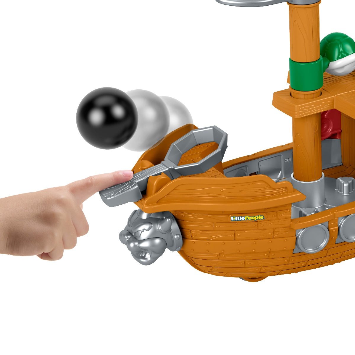 Fisher-Price Little People Super Mario Bowser's Airship & Figure Set - BABY TOYS - Beattys of Loughrea