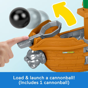 Fisher-Price Little People Super Mario Bowser's Airship & Figure Set - BABY TOYS - Beattys of Loughrea