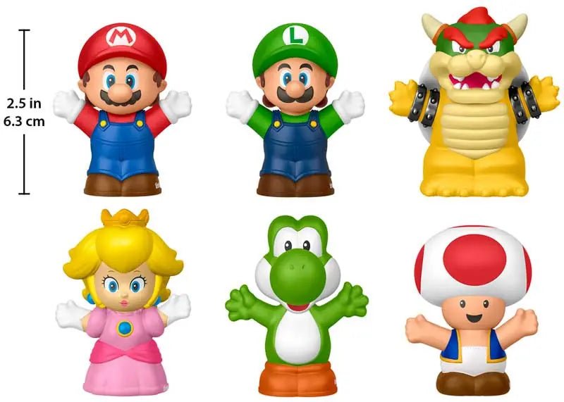Little People Super Mario Figure Pack - BABY TOYS - Beattys of Loughrea