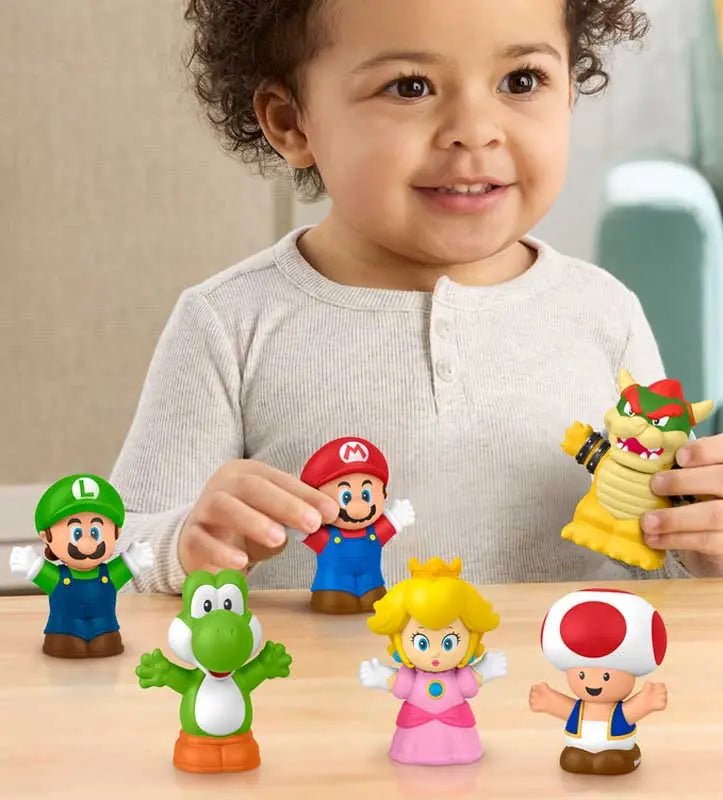 Little People Super Mario Figure Pack - BABY TOYS - Beattys of Loughrea