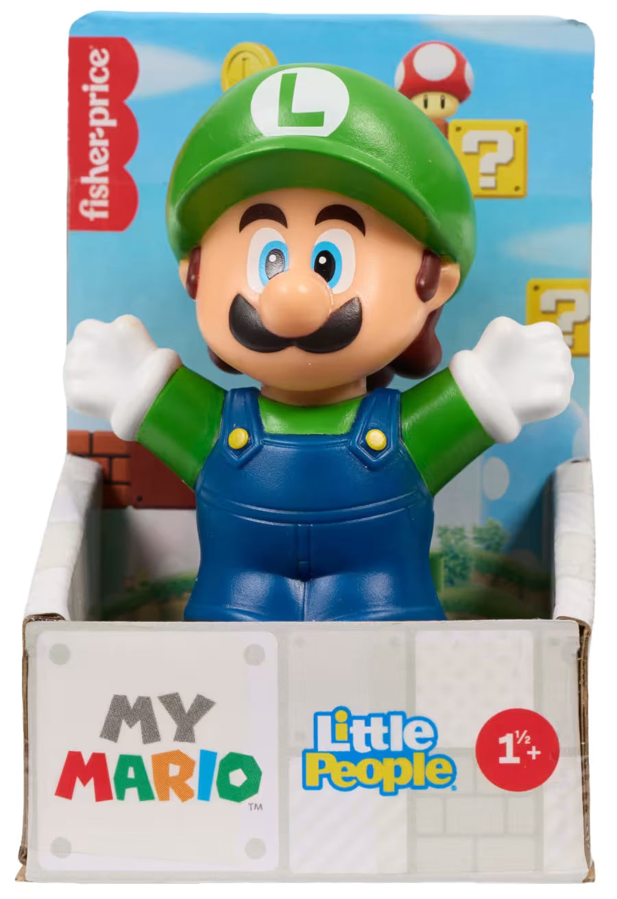 Fisher-Price Little People My Mario Single Character Figure Assorted Styles