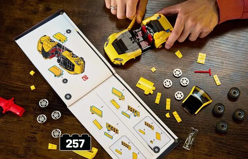 Mattel Brick Shop Hot Wheels Speed: Honda S2000 - CONSTRUCTION - LEGO/KNEX ETC - Beattys of Loughrea