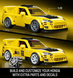 Mattel Brick Shop Hot Wheels Speed: Honda S2000 - CONSTRUCTION - LEGO/KNEX ETC - Beattys of Loughrea