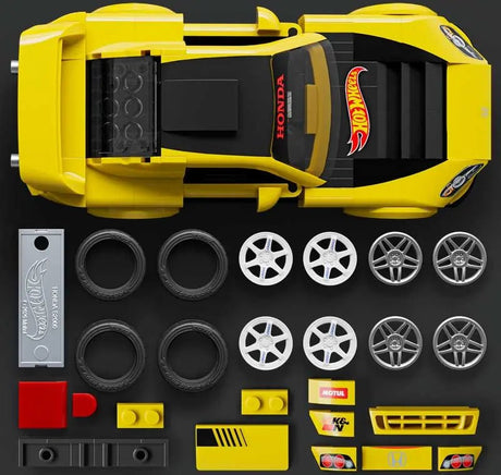 Mattel Brick Shop Hot Wheels Speed: Honda S2000 - CONSTRUCTION - LEGO/KNEX ETC - Beattys of Loughrea