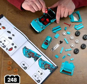 Mattel Brick Shop Hot Wheels Speed: Custom 90 Honda Civic EF - CONSTRUCTION - LEGO/KNEX ETC - Beattys of Loughrea