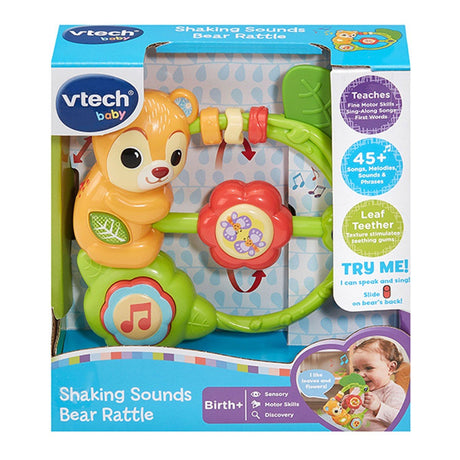 VTech Shaking Sounds Bear Rattle - VTECH/EDUCATIONAL - Beattys of Loughrea
