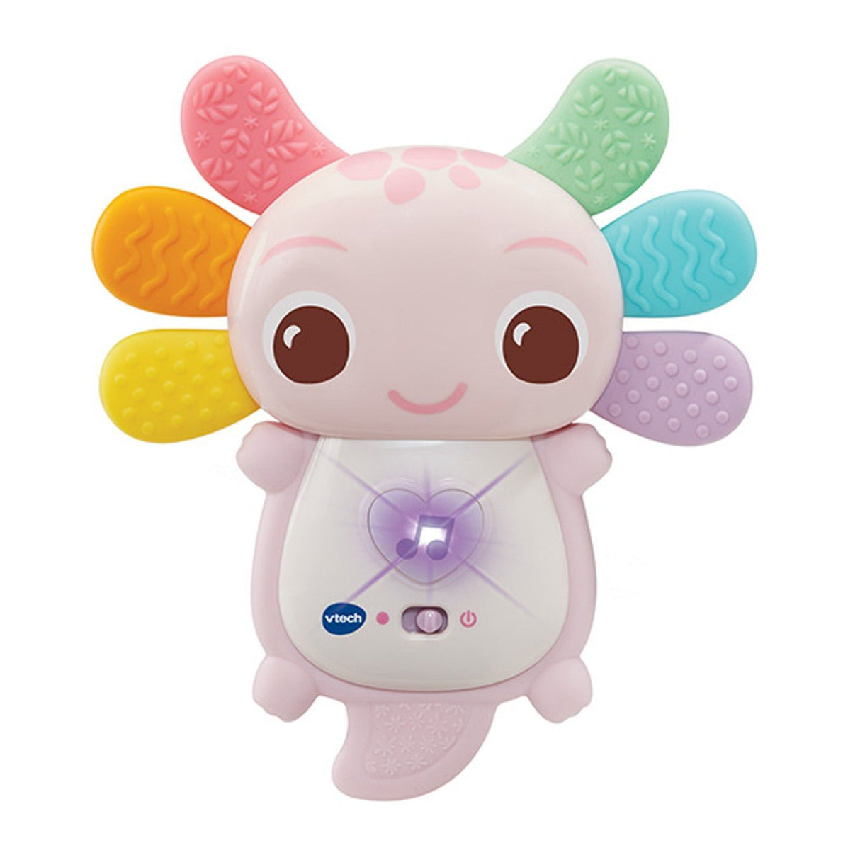 VTech Rainbow Colours Axolotl Teether Pink - VTECH/EDUCATIONAL - Beattys of Loughrea