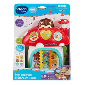 VTech Pop and Play Mushroom House - VTECH/EDUCATIONAL - Beattys of Loughrea