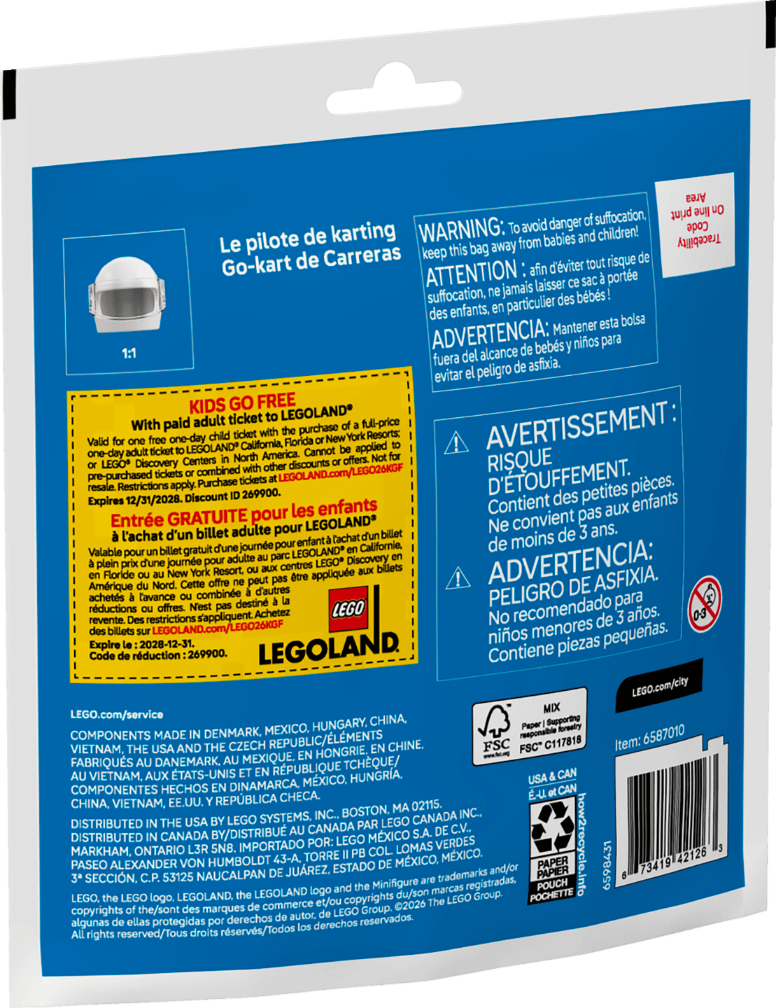 Lego 30719 City Go Kart Racer - CONSTRUCTION - LEGO/KNEX ETC - Beattys of Loughrea