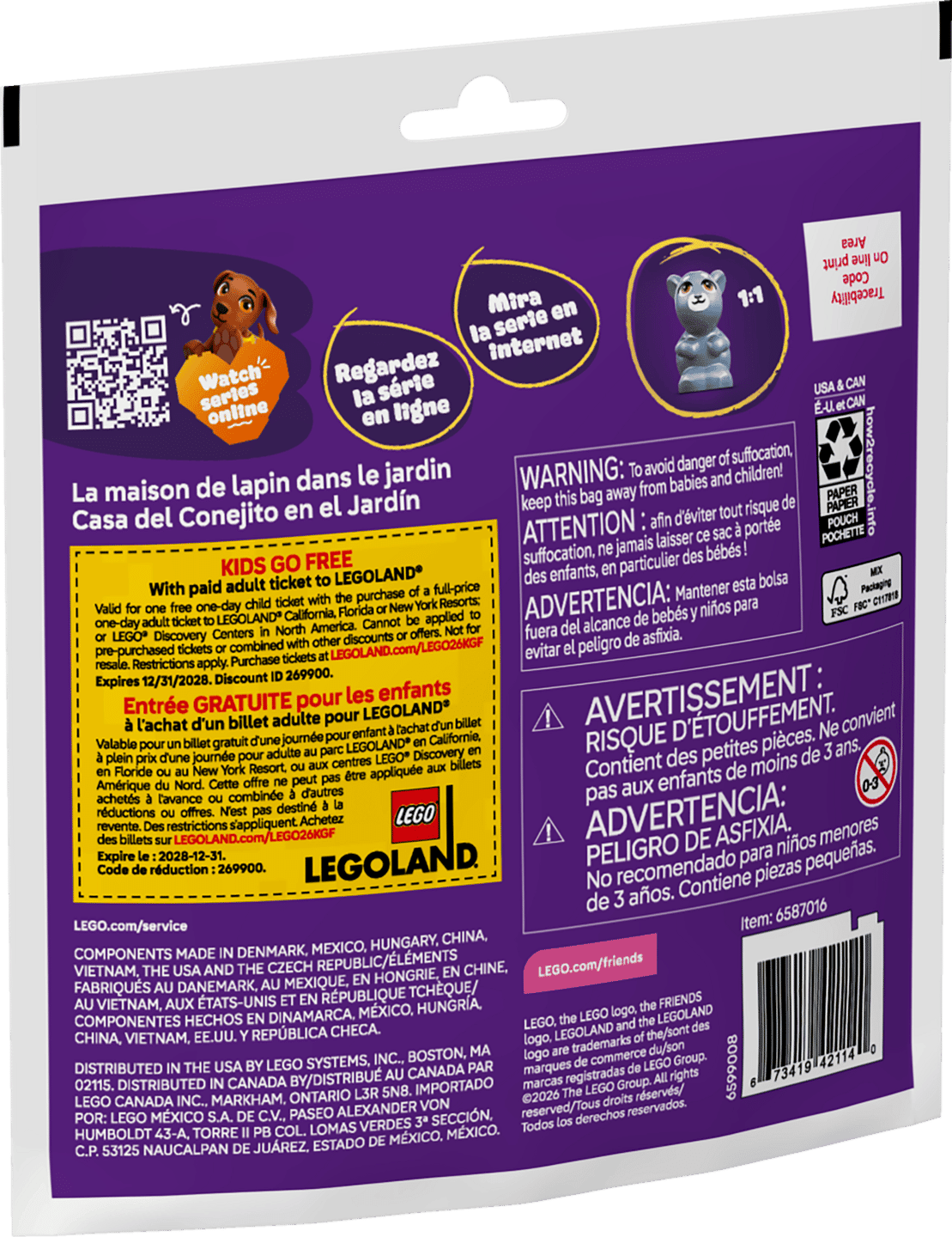 Lego 30722 Friends Garden Bunny House - CONSTRUCTION - LEGO/KNEX ETC - Beattys of Loughrea