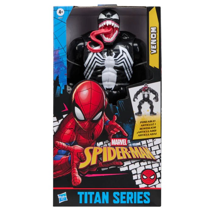 Marvel SpiderMan Titan Series Venom Deluxe 12” Action Figure - A/M, TRANSFORMERS - Beattys of Loughrea