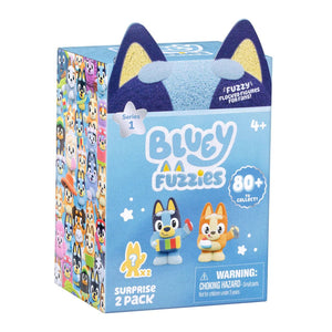 Bluey Fuzzies: Blind Bag 2 Figure Pack Assorted Styles - BABY TOYS - Beattys of Loughrea