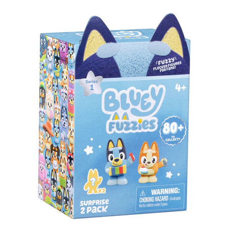Bluey Fuzzies: Blind Bag 2 Figure Pack Assorted Styles - BABY TOYS - Beattys of Loughrea